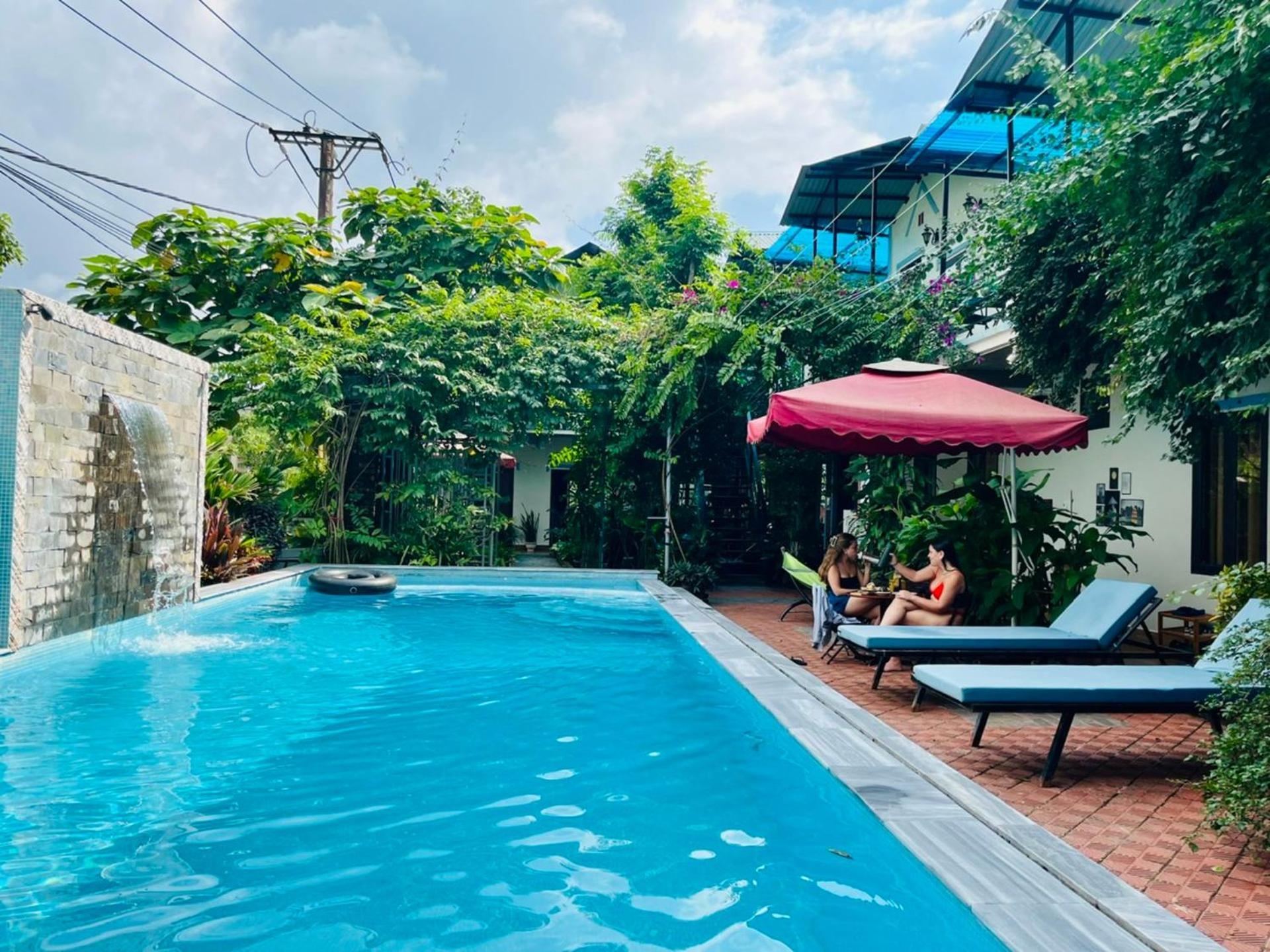 An An Homestay Bungalow Phong Nha Eksteriør billede