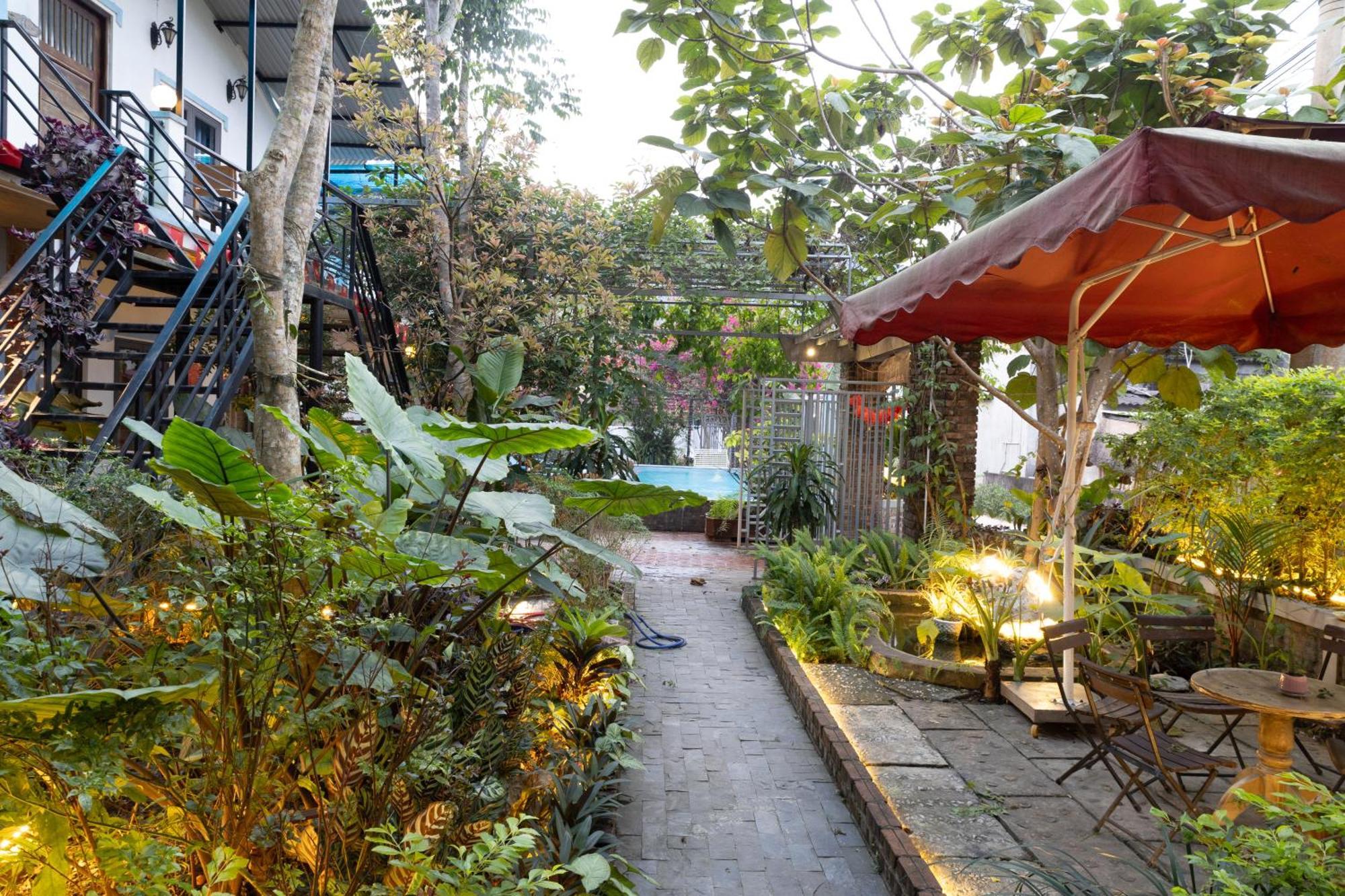 An An Homestay Bungalow Phong Nha Eksteriør billede